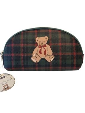 ENVOGUE Tartan Plaid Bear Multi-Purpose Pouch